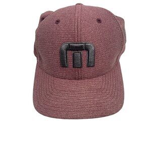 Travis Mathew Flexfit Hat Cap Purple Embroidered L-XL Adult Outdoors Golf